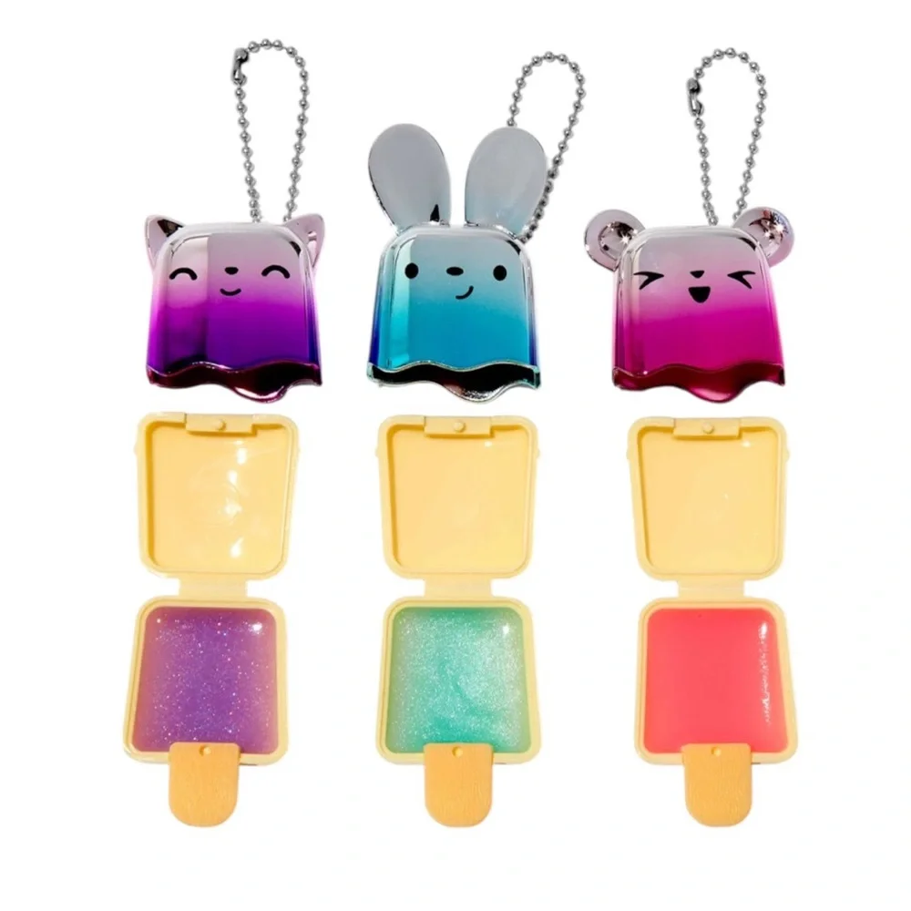 Pucker Pops® Chrome Bear Lip Gloss Set - 3 Pack